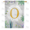 America Forever Simply Golden Monogram House Flag