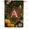 America Forever House Light Monogram House Flag