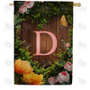 America Forever House Light Monogram House Flag