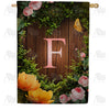 America Forever House Light Monogram House Flag