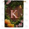 America Forever House Light Monogram House Flag