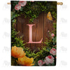 America Forever House Light Monogram House Flag