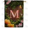 America Forever House Light Monogram House Flag