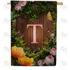 America Forever House Light Monogram House Flag