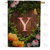 America Forever House Light Monogram House Flag