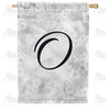 Bird Dreams Monogram House Flag