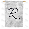 Bird Dreams Monogram House Flag