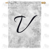 Bird Dreams Monogram House Flag
