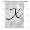 Bird Dreams Monogram House Flag