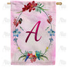 America Forever Ring Of Nature Monogram House Flag