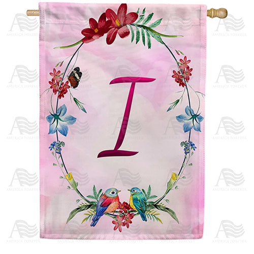America Forever Ring Of Nature Monogram House Flag
