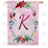 America Forever Ring Of Nature Monogram House Flag