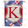 America Forever Patriotic Shield Monogram House Flag