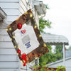 America Forever Personalized Wood Panel Lights House Flag