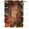 America Forever Wood Panel Lights Monogram House Flag