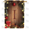 America Forever Wood Panel Lights Monogram House Flag