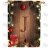 America Forever Wood Panel Lights Monogram House Flag