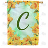 America Forever Daffodils House Flag