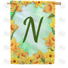 America Forever Daffodils House Flag