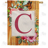 America Forever Bees And Roses House Flag