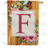 America Forever Bees And Roses House Flag