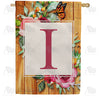 America Forever Bees And Roses House Flag