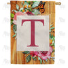 America Forever Bees And Roses House Flag