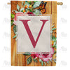 America Forever Bees And Roses House Flag