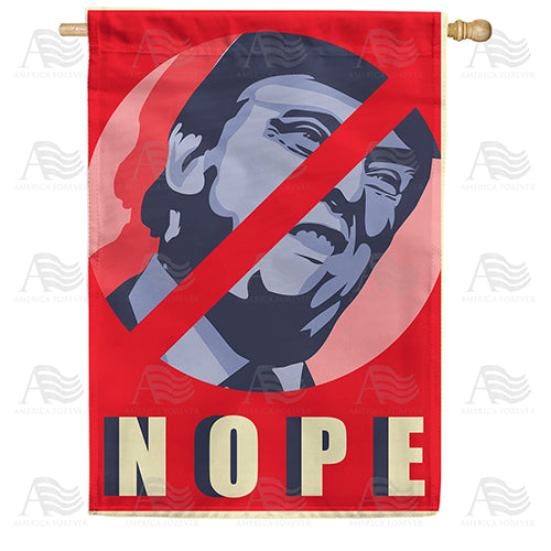 America Forever No Trump House Flag