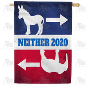 America Forever Neither 2020 House Flag
