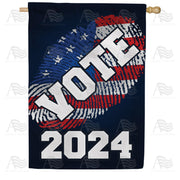 America Forever Vote 2024 (Blue) House Flag
