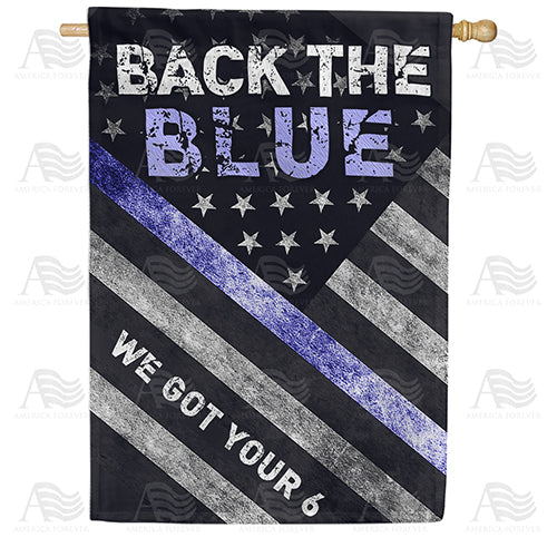 America Forever We Got your Six House Flag