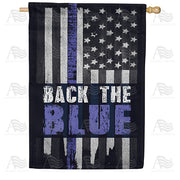 America Forever Back the Blue House Flag