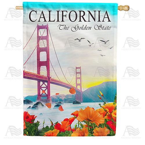 America Forever The Golden State House Flag