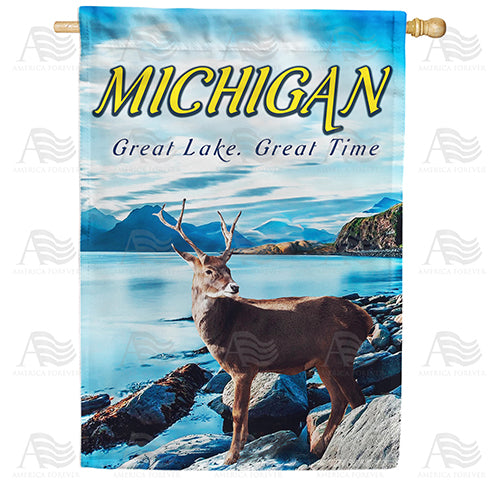 America Forever Lake Lover's State House Flag