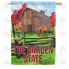 America Forever New Jersey-Horse Farm House Flag