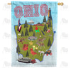 America Forever So Much to do in Ohio House Flag