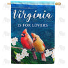 America Forever Virginia Is For Lovers House Flag