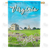 America Forever Virginia, Rich In History House Flag
