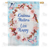 America Forever Be Kind, Live happy House Flag