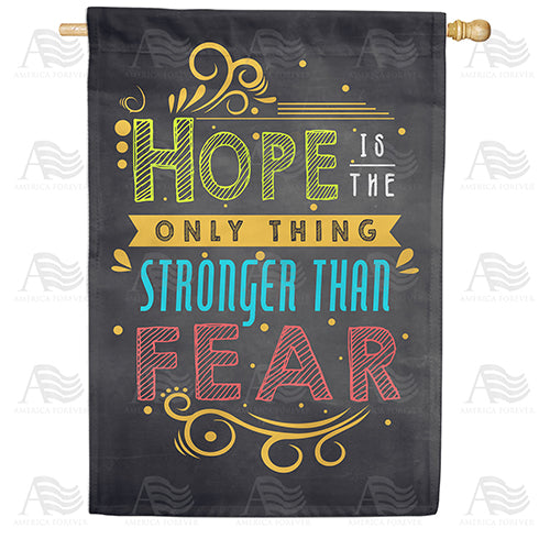America Forever Have Hope & Stay Strong House Flag