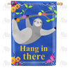 America Forever Hang In There House Flag