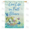 America Forever Live Life To The Fullest House Flag