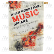 America Forever Music Speaks House Flag