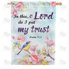 America Forever Trust In The Lord House Flag