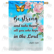 America Forever Courage From The Lord House Flag