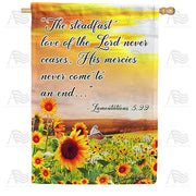 America Forever His Love Never Ceases House Flag