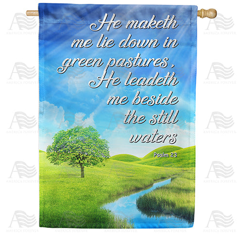 America Forever A Psalm Of David House Flag
