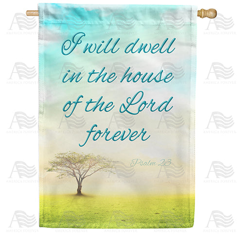 America Forever The Lord's House House Flag