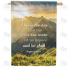 America Forever Every Day Is A Blessing House Flag
